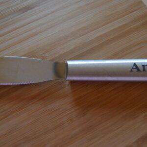 Engraved Stainless Spreader Knife