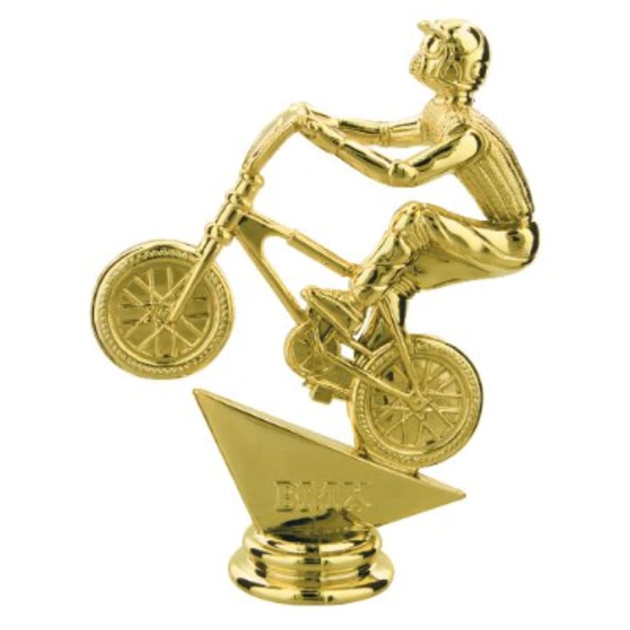 Individual Sport Trophy Figures: Track, Tennis, Golf, Bowling, Martial Arts and More (Packs) - 5" BMX Figure