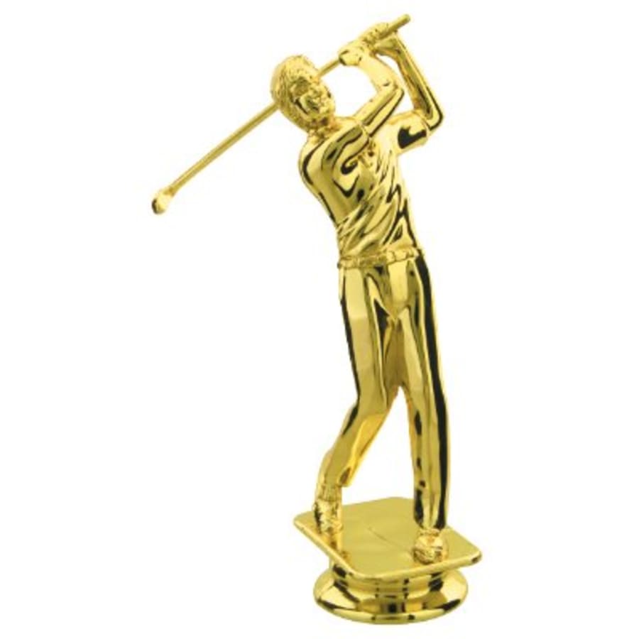 Individual Sport Trophy Figures: Track, Tennis, Golf, Bowling, Martial Arts and More (Packs) - 5 1/4" Male Golf Figure