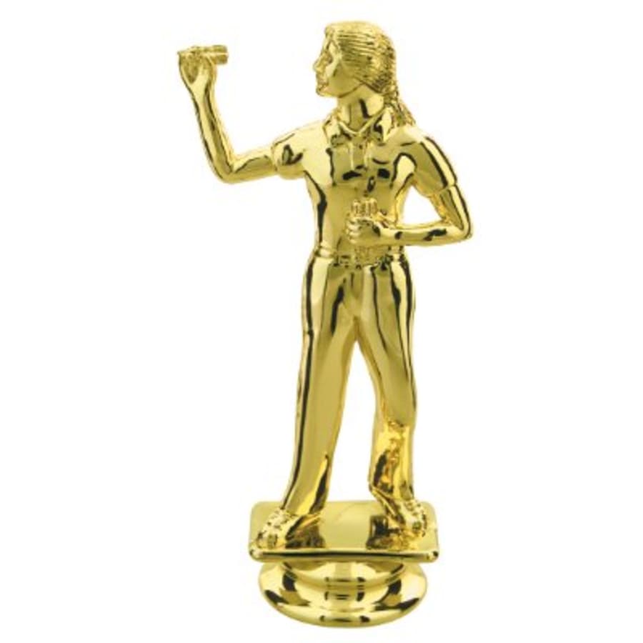 Individual Sport Trophy Figures: Track, Tennis, Golf, Bowling, Martial Arts and More (Packs) - 5" Female Darts Figure
