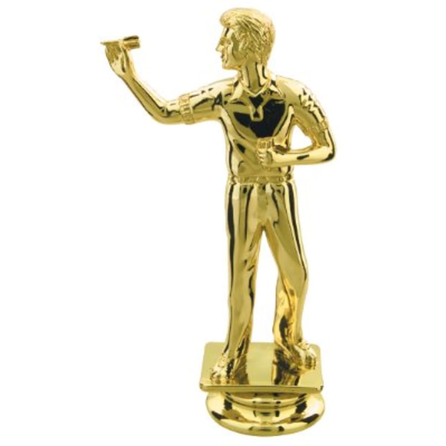 Individual Sport Trophy Figures: Track, Tennis, Golf, Bowling, Martial Arts and More (Packs) - 5" Male Darts Figure