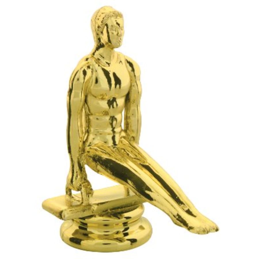 Individual Sport Trophy Figures: Track, Tennis, Golf, Bowling, Martial Arts and More (Packs) - 3 1/2" Male Gymnast Figure