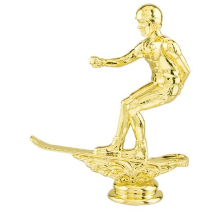 Individual Sport Trophy Figures: Track, Tennis, Golf, Bowling, Martial Arts and More (Packs) - 5" Water Skier Figure