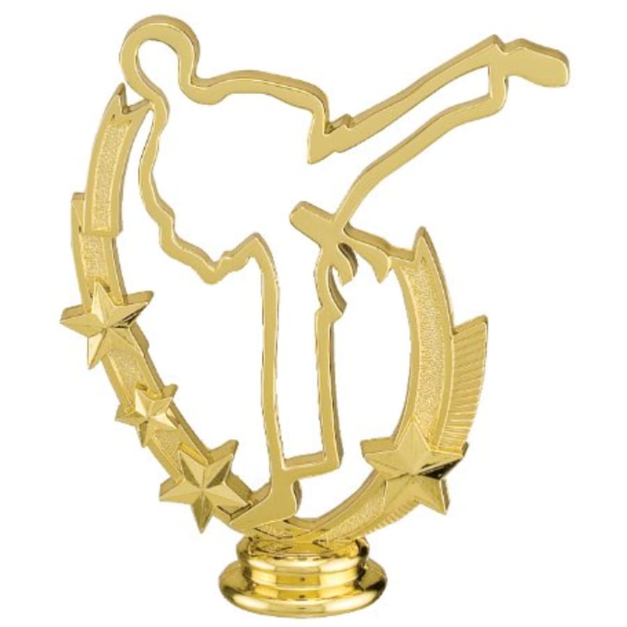 Individual Sport Trophy Figures: Track, Tennis, Golf, Bowling, Martial Arts and More (Packs) - 5" Martial Arts Profile Figure