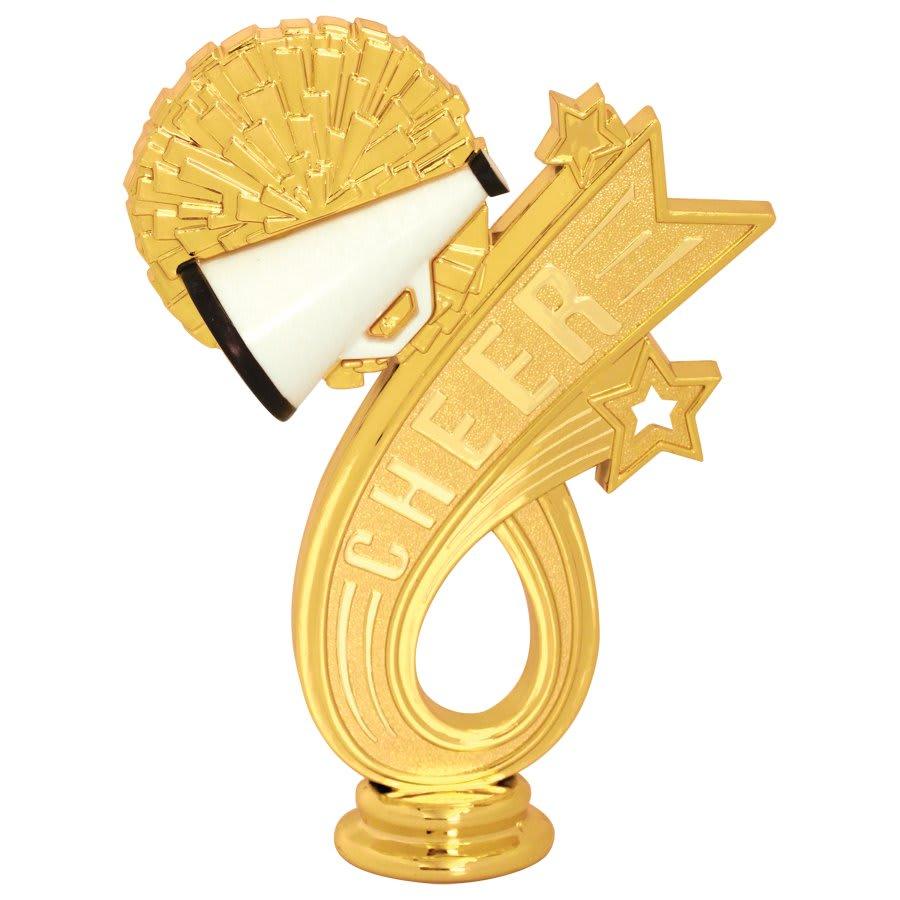 Individual Sport Trophy Figures: Track, Tennis, Golf, Bowling, Martial Arts and More (Packs) - 5 1/2" Cheer Headline Figure