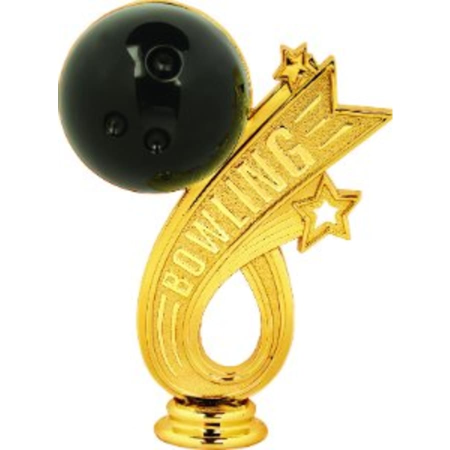 Individual Sport Trophy Figures: Track, Tennis, Golf, Bowling, Martial Arts and More (Packs) - 5 1/2" Bowling Headline Figure
