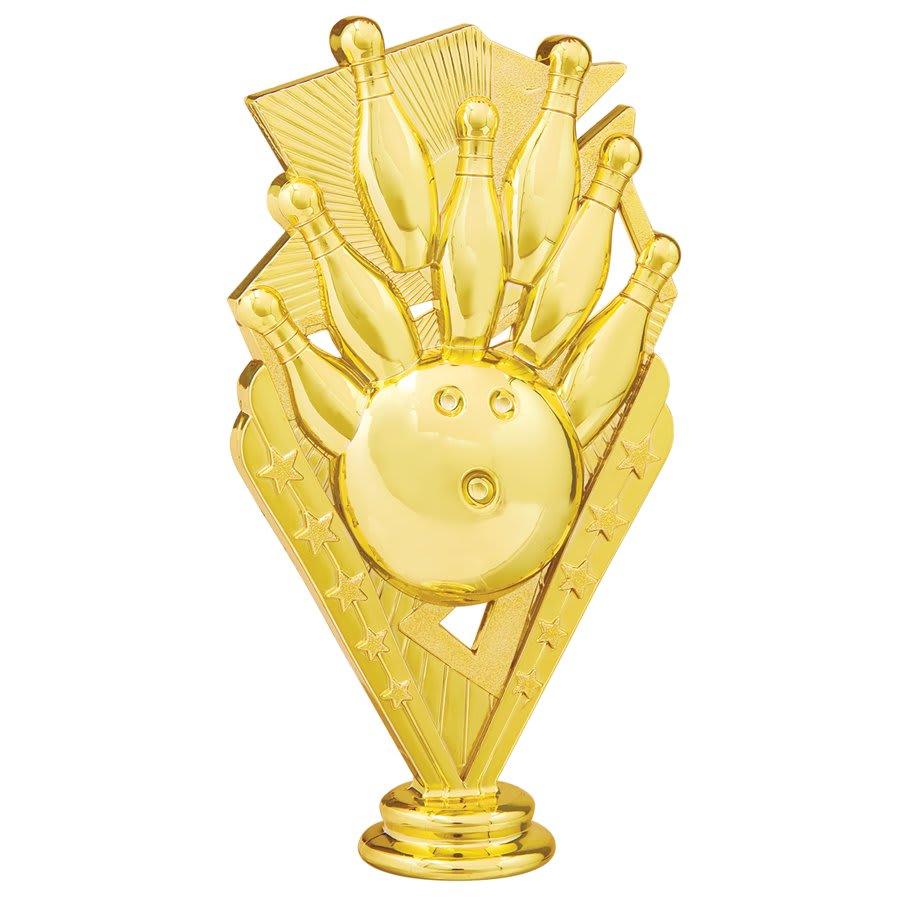 Individual Sport Trophy Figures: Track, Tennis, Golf, Bowling, Martial Arts and More (Packs) - 6" Bowling Action Figure