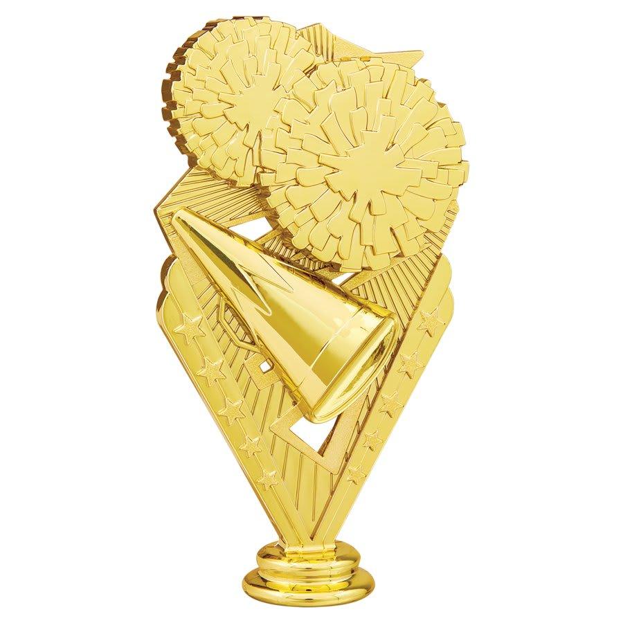 Individual Sport Trophy Figures: Track, Tennis, Golf, Bowling, Martial Arts and More (Packs) - 6" Cheer Action Figure