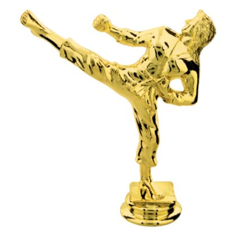 Individual Sport Trophy Figures: Track, Tennis, Golf, Bowling, Martial Arts and More (Packs) - 5" Female Karate Figure