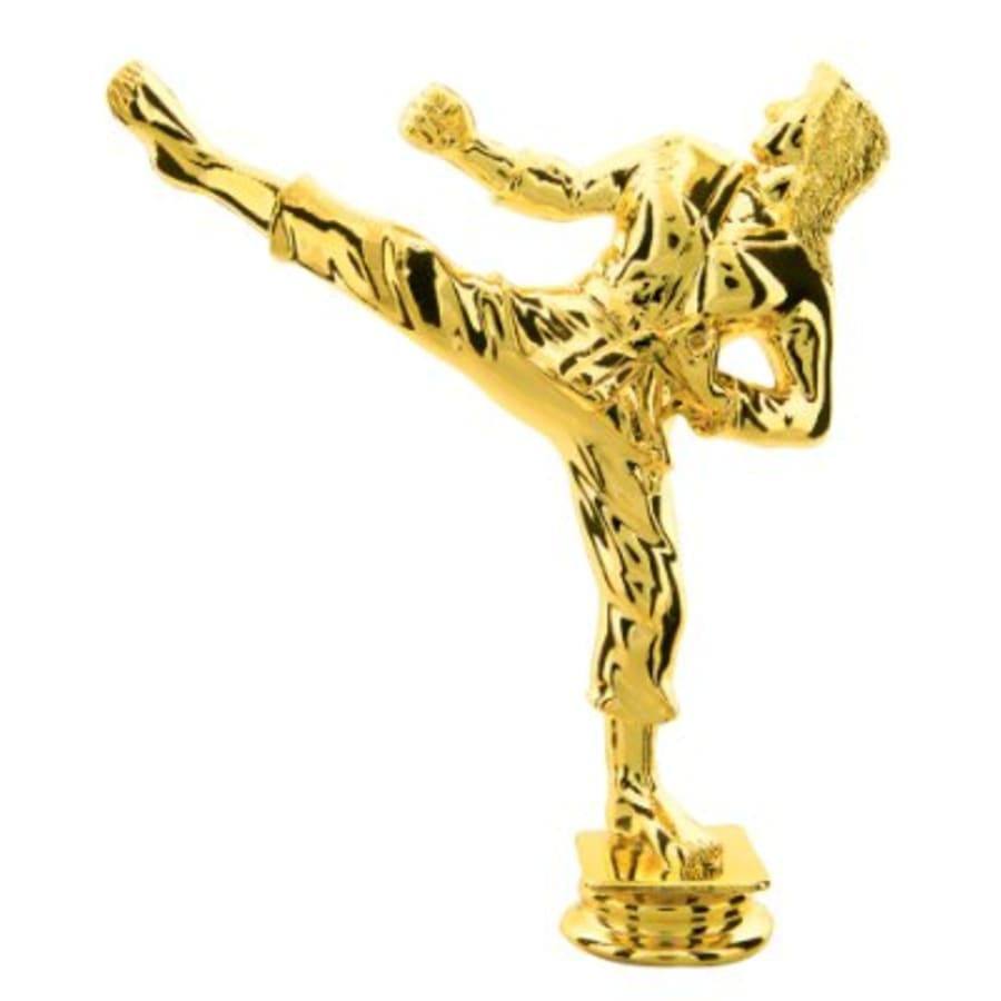 Individual Sport Trophy Figures: Track, Tennis, Golf, Bowling, Martial Arts and More (Packs) - 6" Female Karate Figure