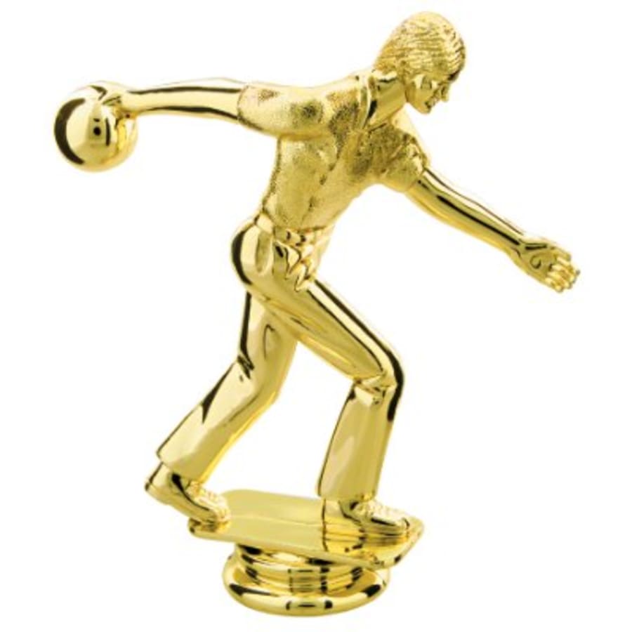 Individual Sport Trophy Figures: Track, Tennis, Golf, Bowling, Martial Arts and More (Packs) - 5" Male Bowler Figure