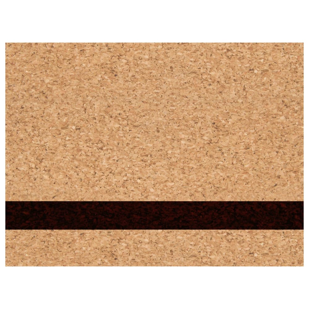 Laserable Leatherette Sheets 12x18 with Adhesive Back (Faux Leather Blanks) - Cork / 1 Sheet