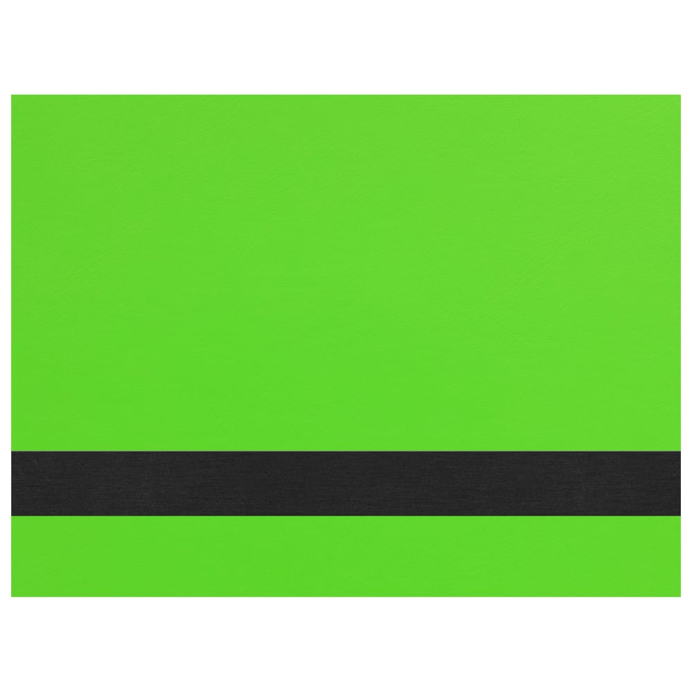 Laserable Leatherette Sheets 12x18 with Adhesive Back (Faux Leather Blanks) - Neon Green / 1 Sheet