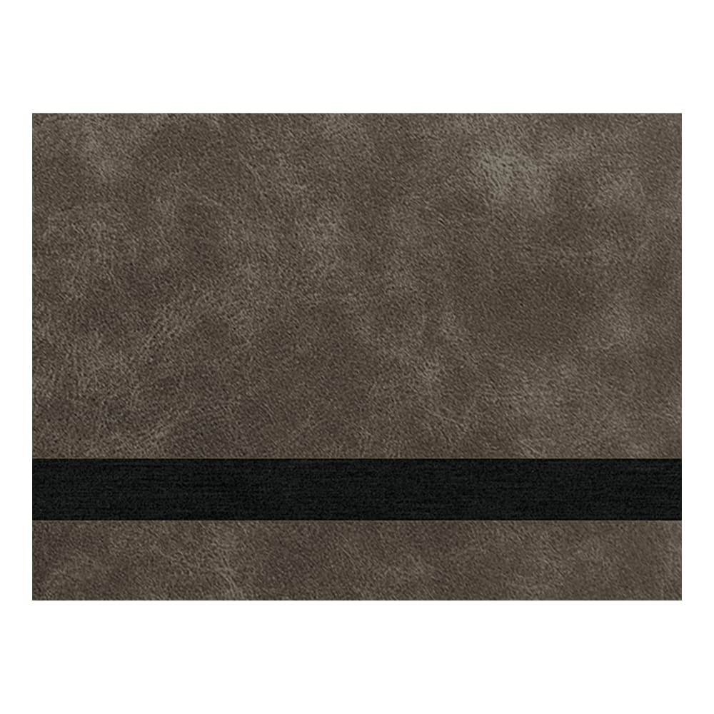 Laserable Leatherette Sheets 12x24, No Adhesive (Faux Leather Blanks) - Premier Creekside, 1.57mm / Dark Gray / 1 Sheet