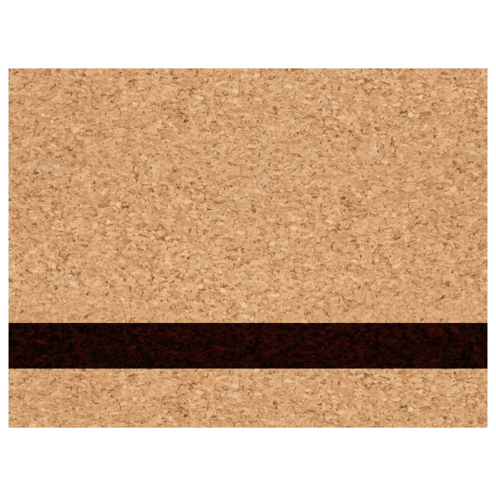 Laserable Leatherette Sheets 12x24, No Adhesive (Faux Leather Blanks) - Standard, 1.2mm / Cork / 1 Sheet