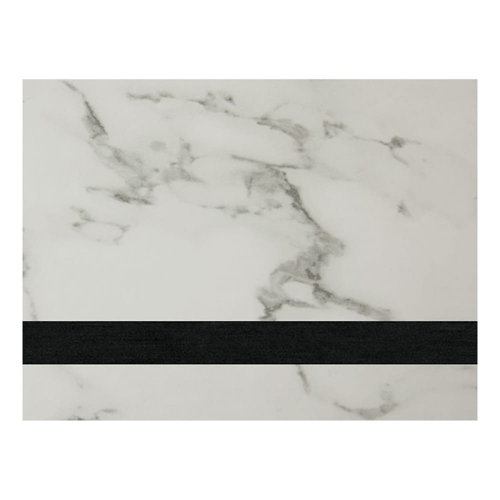 Laserable Leatherette Sheets 12x24, No Adhesive (Faux Leather Blanks) - Standard, 1.2mm / White Marble / 1 Sheet