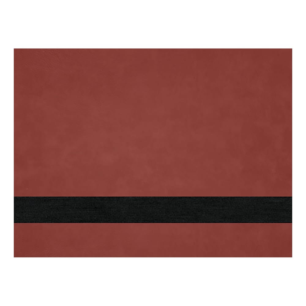 Laserable Leatherette Sheets 12x24, No Adhesive (Faux Leather Blanks) - Standard, 1.2mm / Rose / 1 Sheet
