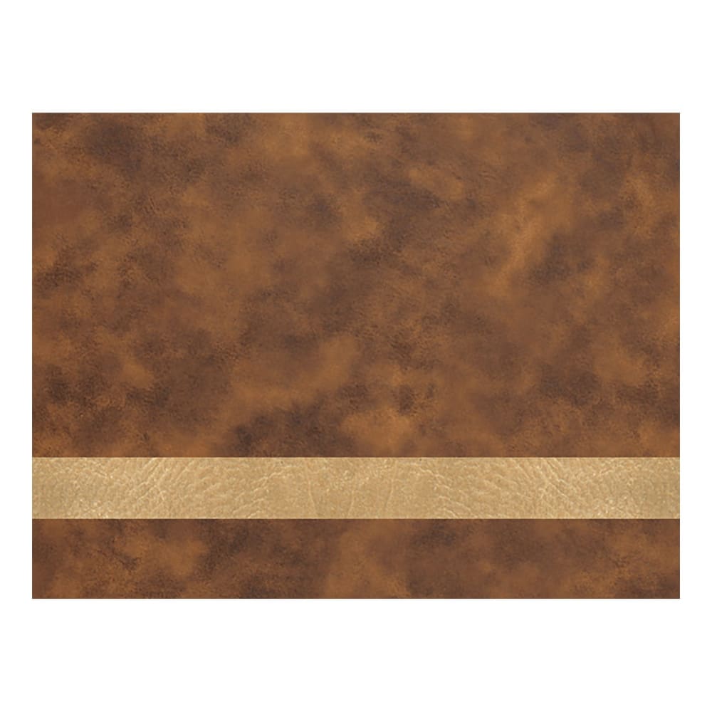 Laserable Leatherette Sheets 12x24, No Adhesive (Faux Leather Blanks) - Standard, 1.2mm / Rustic/Gold / 1 Sheet
