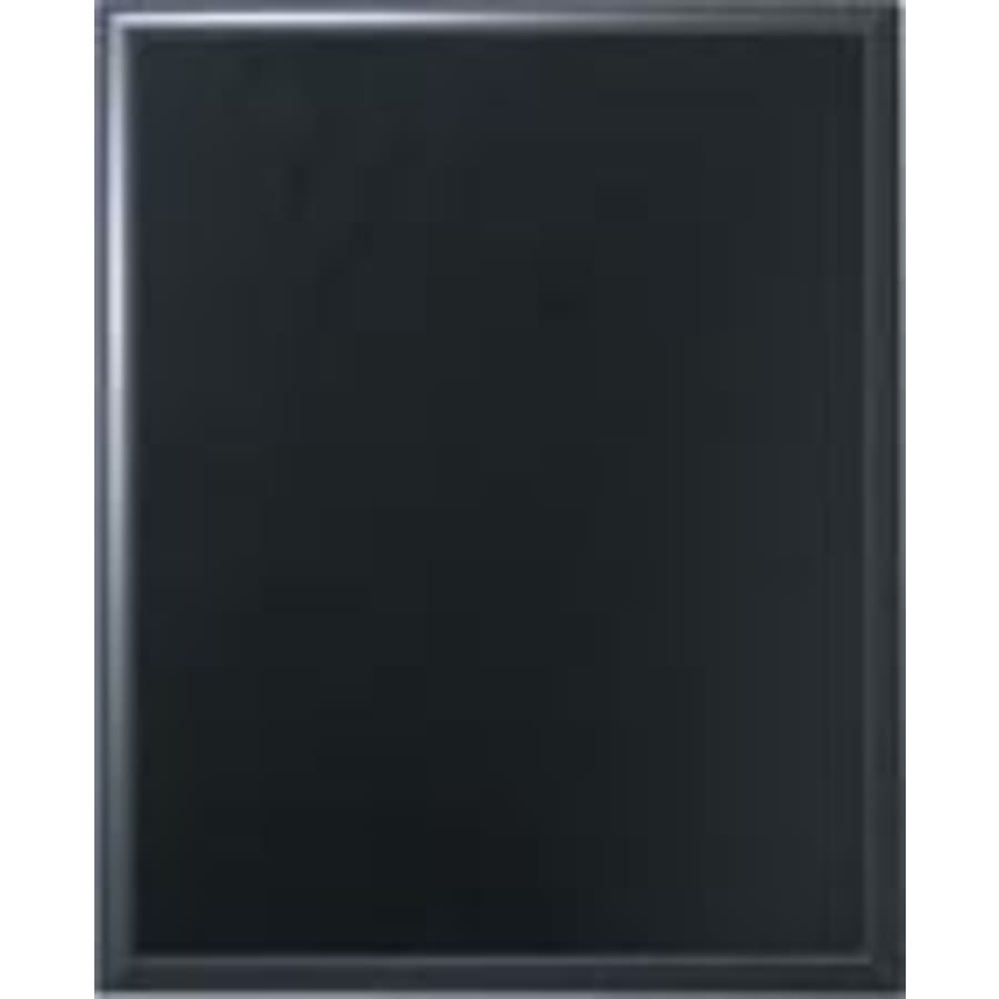 Marble, Color and Black Finish Plaque Boards, Blank - 12" x 15" Solid Black Finish Plaque