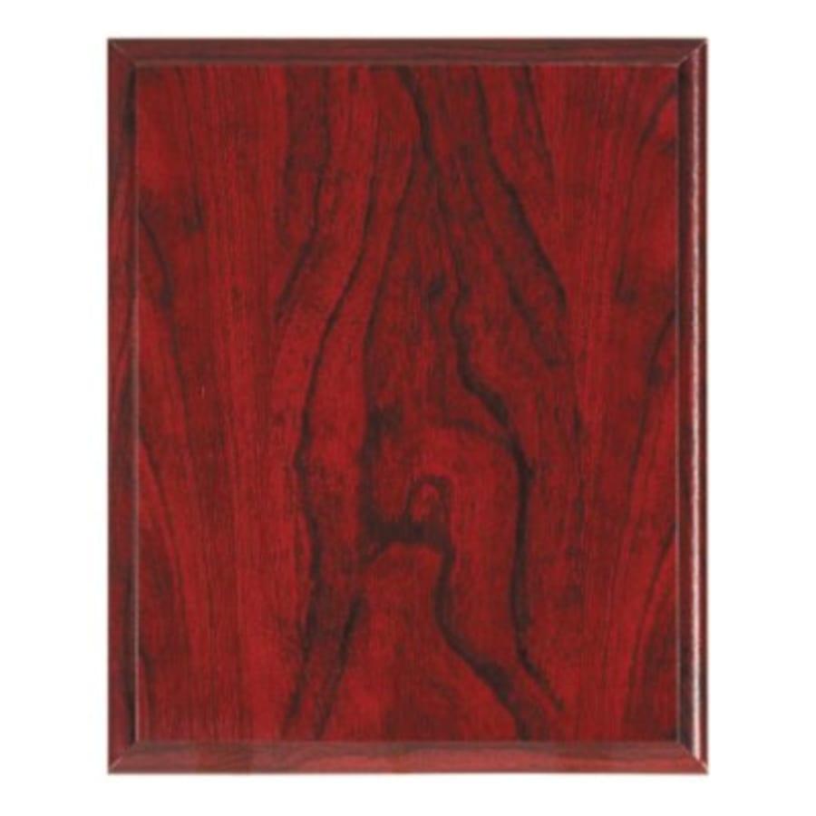 Marble, Color and Black Finish Plaque Boards, Blank - 5" x 7" Red Woodgrain Plaque