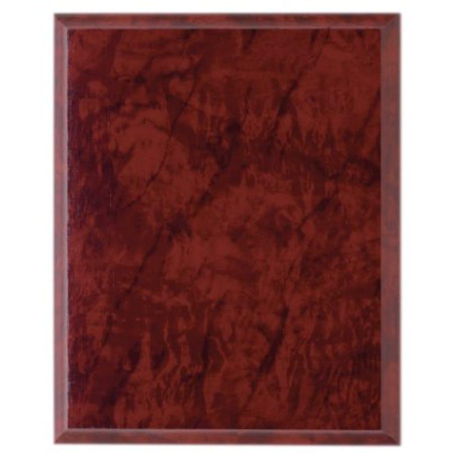 Marble, Color and Black Finish Plaque Boards, Blank - 6" x 8" Ruby Marble Finish Plaque