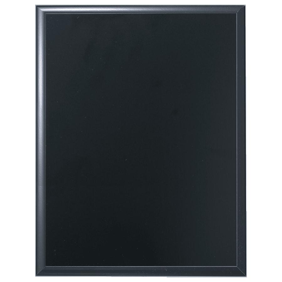 Marble, Color and Black Finish Plaque Boards, Blank - 7" x 9" Solid Black Finish Plaque