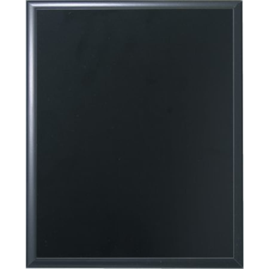 Marble, Color and Black Finish Plaque Boards, Blank - 8" x 10" Solid Black Finish Plaque