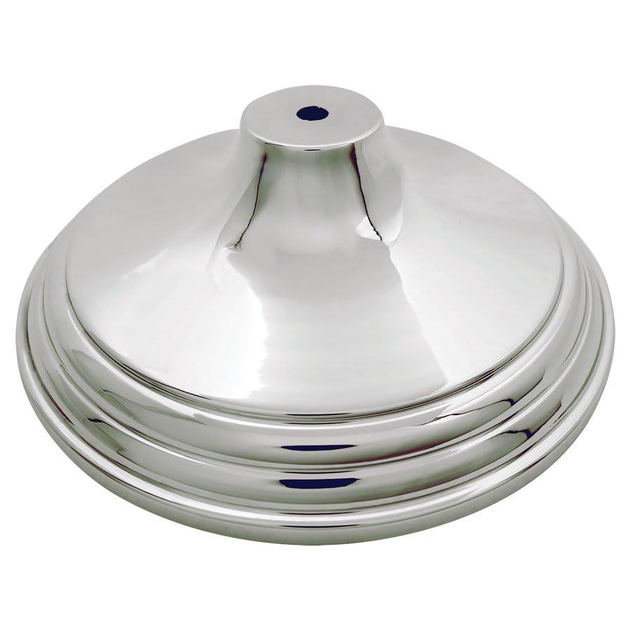 Metal Trophy Cups, Bowls, Easy Cups and Lids (Single, 5 or 10) - 8" Silver Metal Cup Lid
