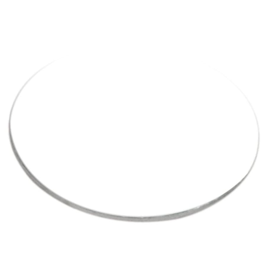 Perpetual Plates, Die-Cut Discs and Sublimation Tags (Packs) - 1 1/8" x .020" White DynaSub Sublimatable Aluminum Disc