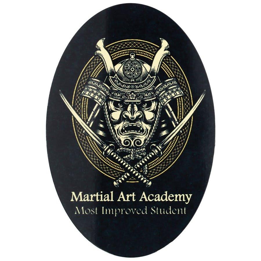 Perpetual Plates, Die-Cut Discs and Sublimation Tags (Packs) - 2" x 3" Satin Gold DynaSub Aluminum Oval
