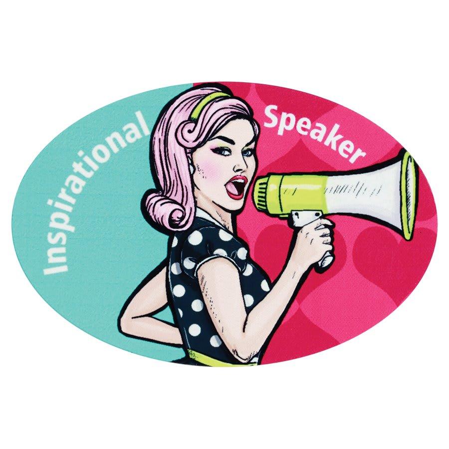 Perpetual Plates, Die-Cut Discs and Sublimation Tags (Packs) - 2" x 3" Sublimatable Gloss White DynaSub Aluminum Oval