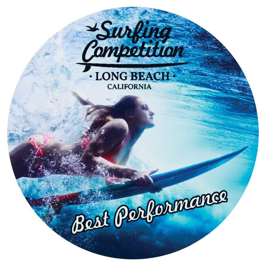 Perpetual Plates, Die-Cut Discs and Sublimation Tags (Packs) - 3" x .020" Sublimatable Gloss White DynaSub Aluminum Die Cut Disc