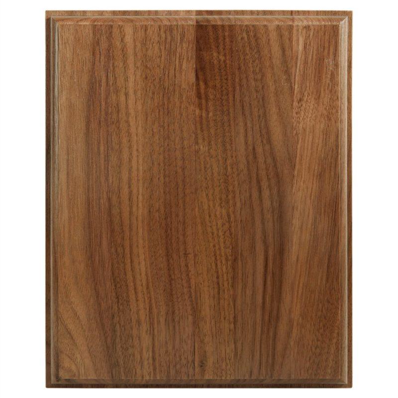 Personalized 10 1/2" x 13" All American Walnut Step-Edge Plaque