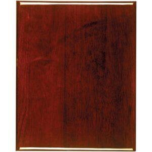 Personalized 10 1/2" x 13" Rosewood Piano Finish Plaque