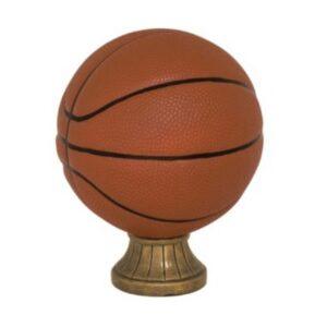 Personalized 5 1/2" Color Basketball Resin