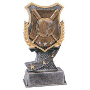 Personalized 6" Baseball / Softball Shield Award