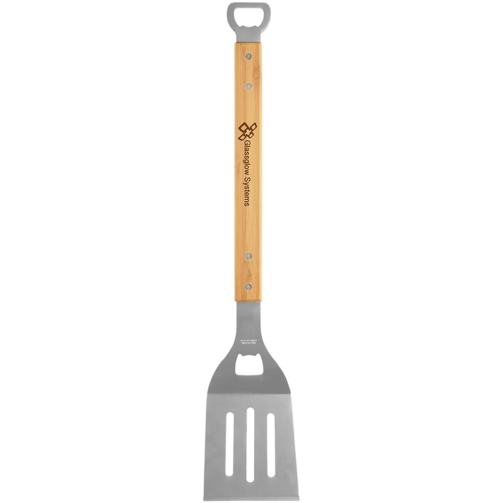 Personalized BBQ Tool Set or Grill Tool, Engraved - Spatula with Bottle Opener