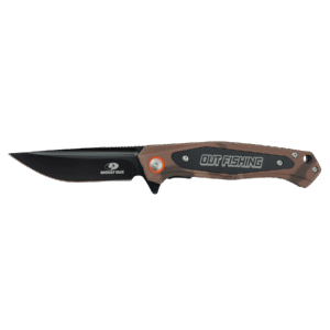 Personalized Bison River Camo Pocket Knife