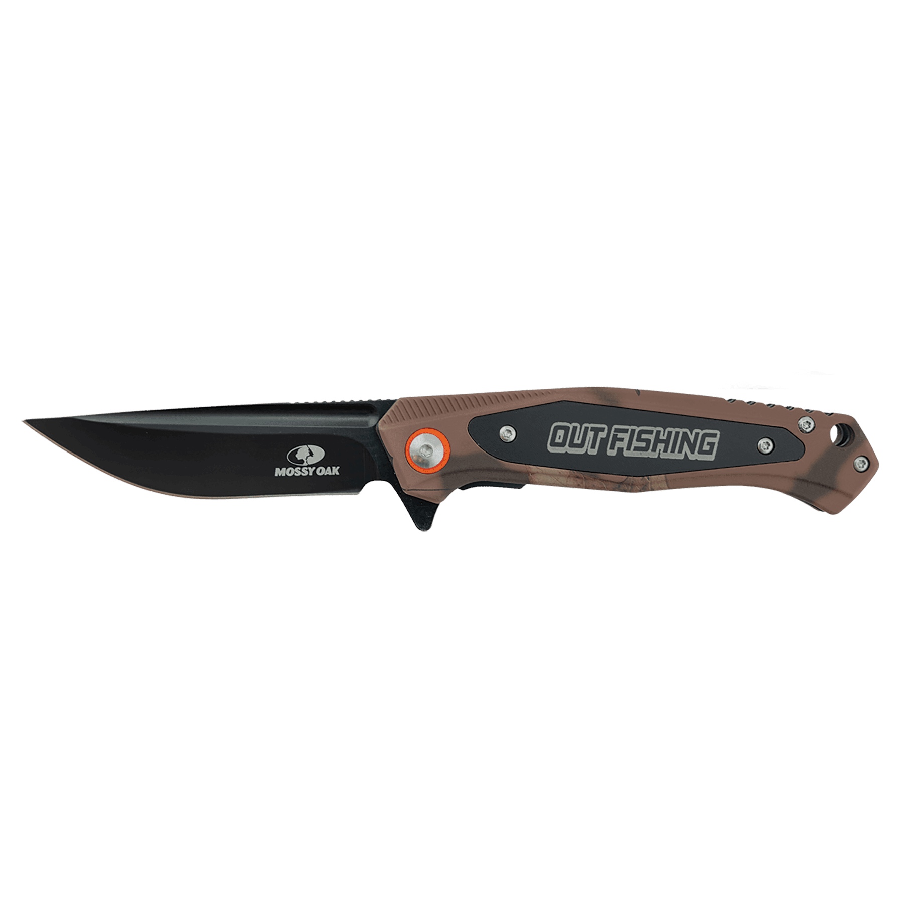 Personalized Bison River Camo Pocket Knife