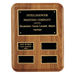 Personalized Classic Perpetual Plaque