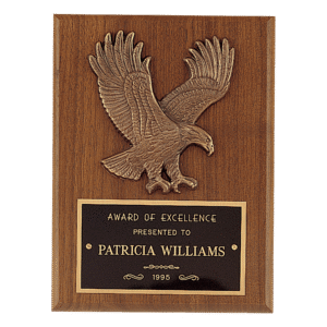 Personalized Eagle Plaque