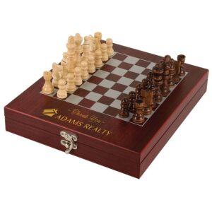 Personalized Game Set, Engraved Chess, Cribbage, Dominoes or Backgammon - Chess
