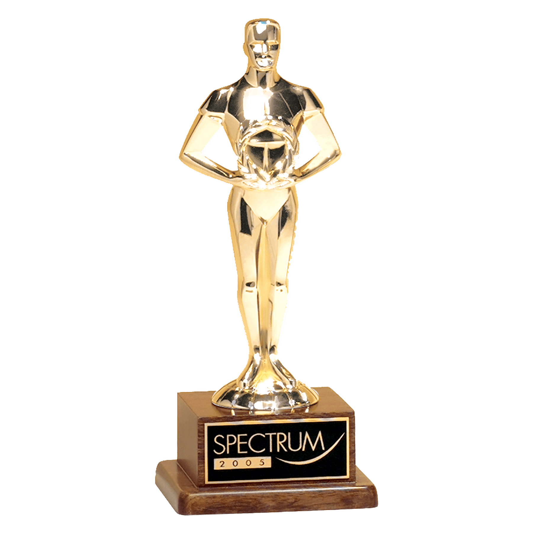 Personalized Gold Achiever Figure Award