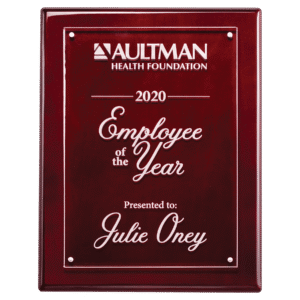 Personalized High Gloss Plaque with Acrylic Plate, engraved high gloss award plaque