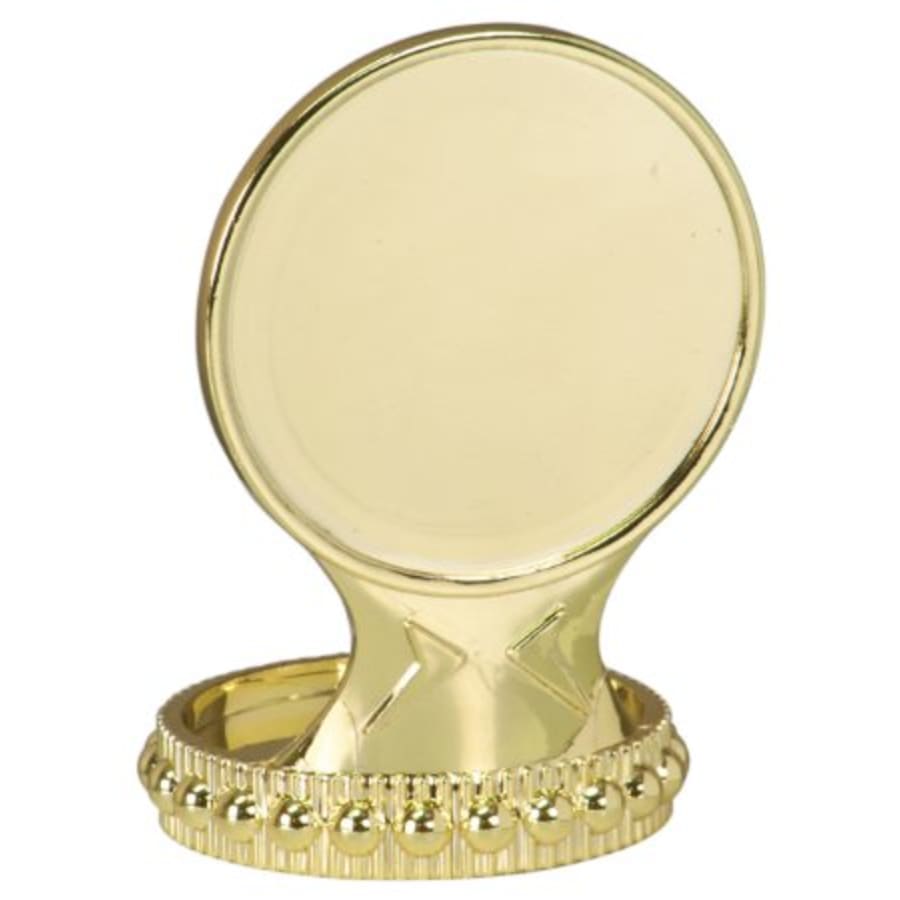 Plastic Trophy Cups and Cup Lids (Single, 5 or 10) - 1 3/4" Column Lid with 2" Insert Holder