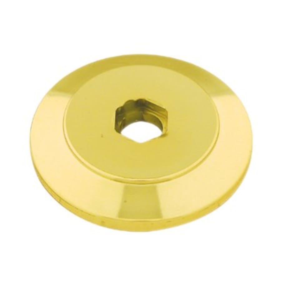 Plastic Trophy Cups and Cup Lids (Single, 5 or 10) - 1 3/4" Round Gold Plastic Lid