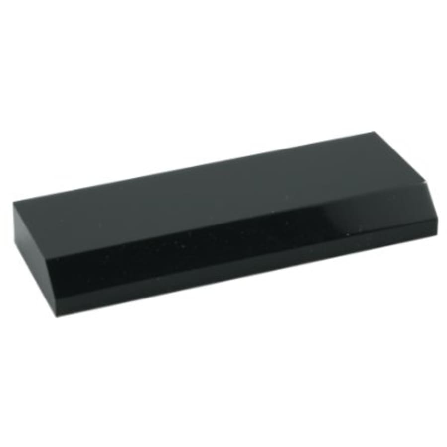 Pop-In Acrylics, Clear Acrylic Shapes and Bases, Blank - 4 1/2" x 2" Black Acrylic Base