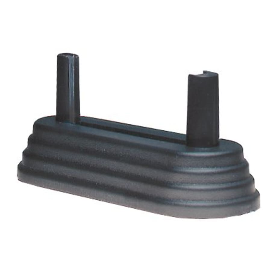 Pop-In Acrylics, Clear Acrylic Shapes and Bases, Blank - Black Weighted Pedestal Base for Pop-In Acrylic