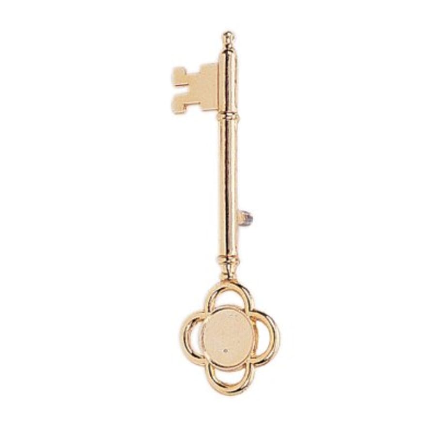Premium Trophy Toppers: Eagles, Metal Figures and Trims (Single or 5) - 5 1/2" Gold Metal Key (insert not included)