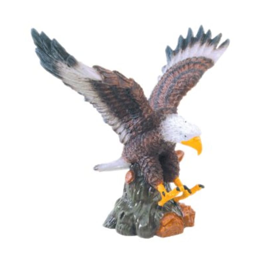 Premium Trophy Toppers: Eagles, Metal Figures and Trims (Single or 5) - 7 1/4" Hand Painted Eagle Resin